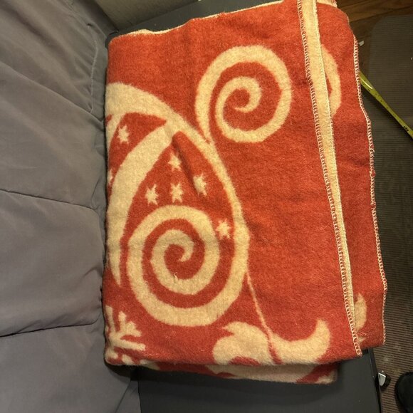 100% Yak Pashmina Wool Shawl Reversible Blanket HEAVY THICK 60”x48” With Bag - Picture 2 of 16